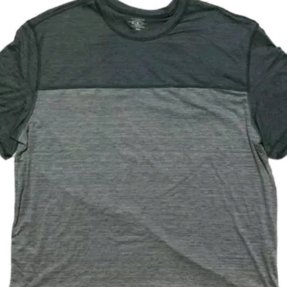 NWT G.H Bass & Co. Crew Neck Short Sleeve T-Shirt w/Moisture Wicking Size M Grey - Picture 3 of 6